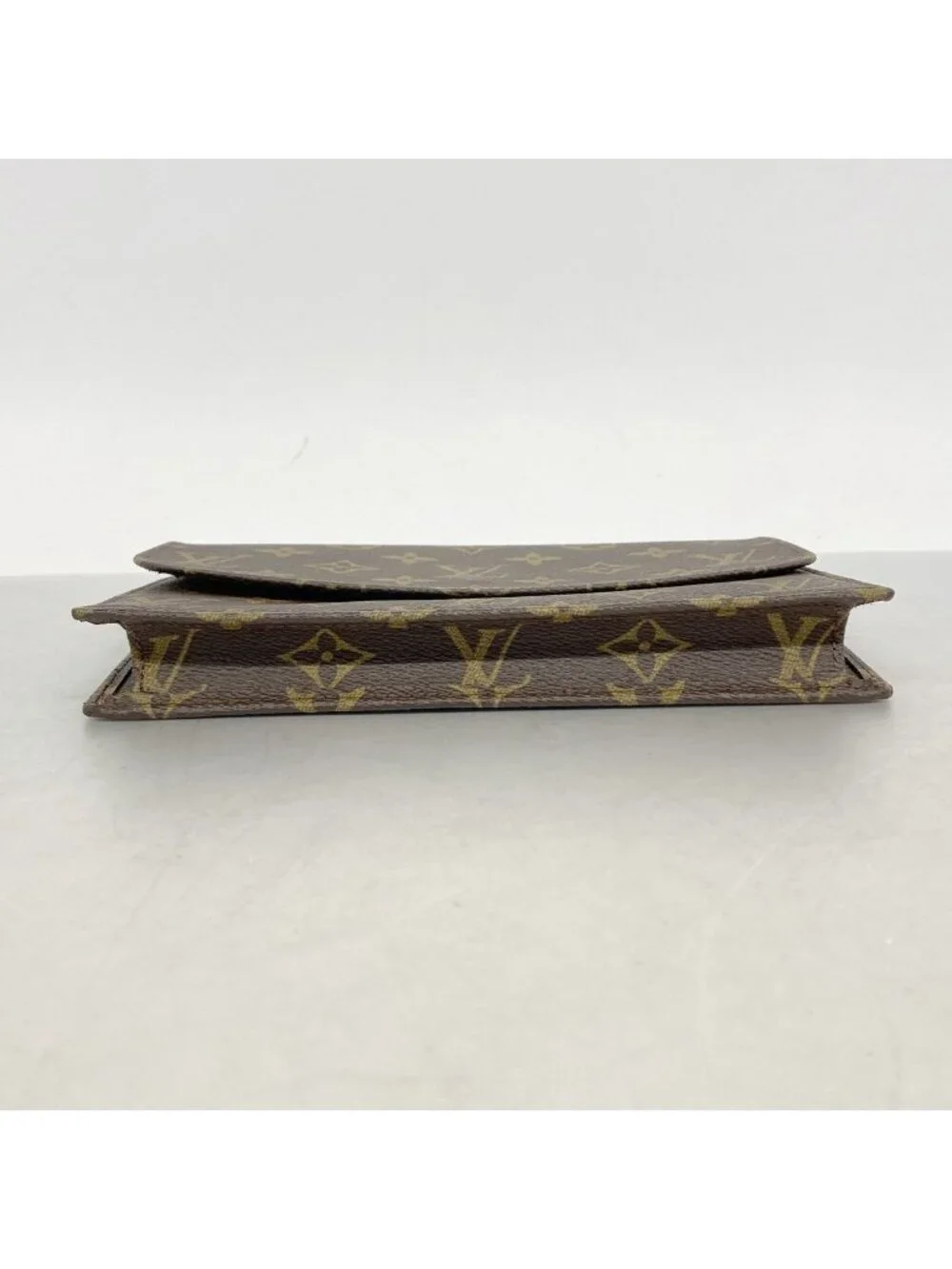Louis Vuitton Pouch Monogram Pochette Mules 20 Brown